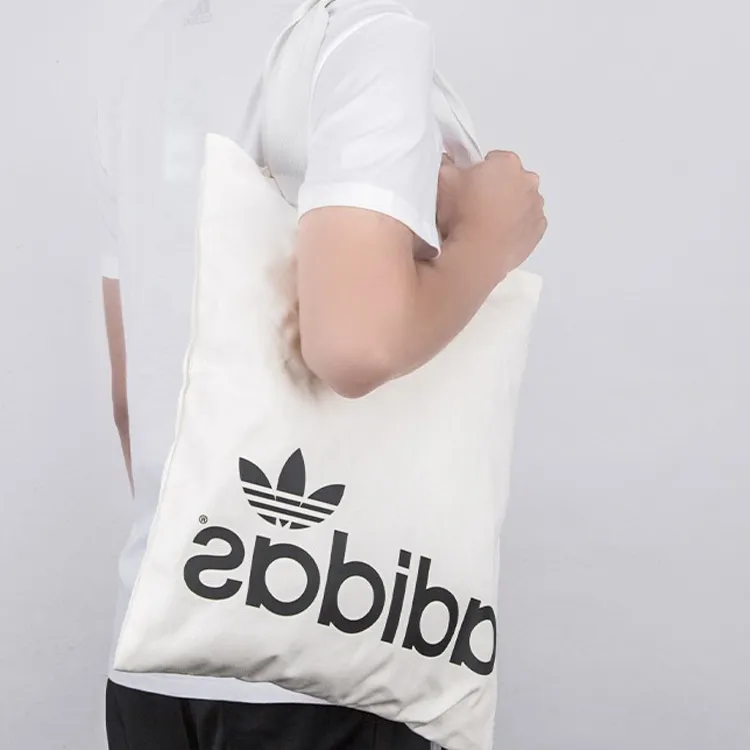 Adidas Originals Cotton Backpack Unisex White-3