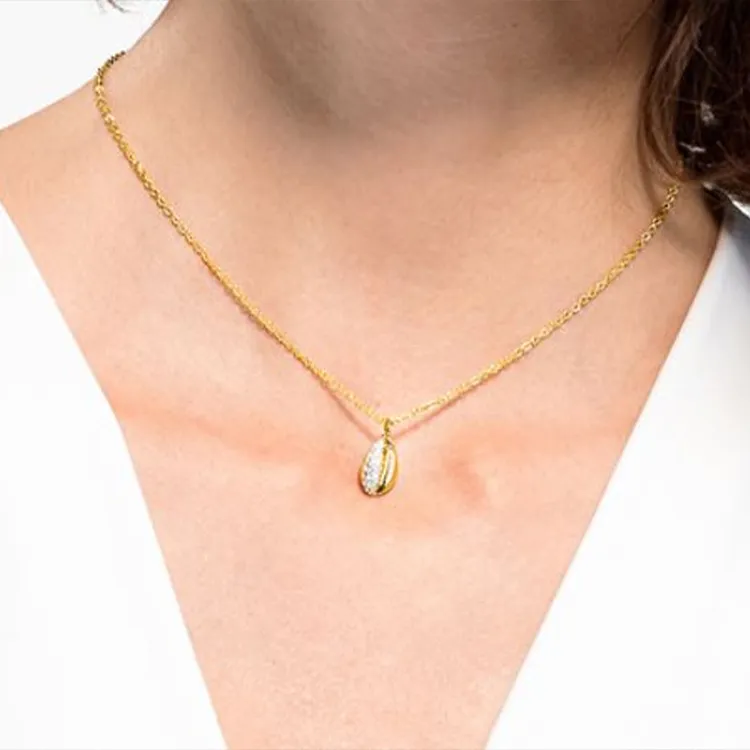 Swarovski Shell Necklaces Women's-3