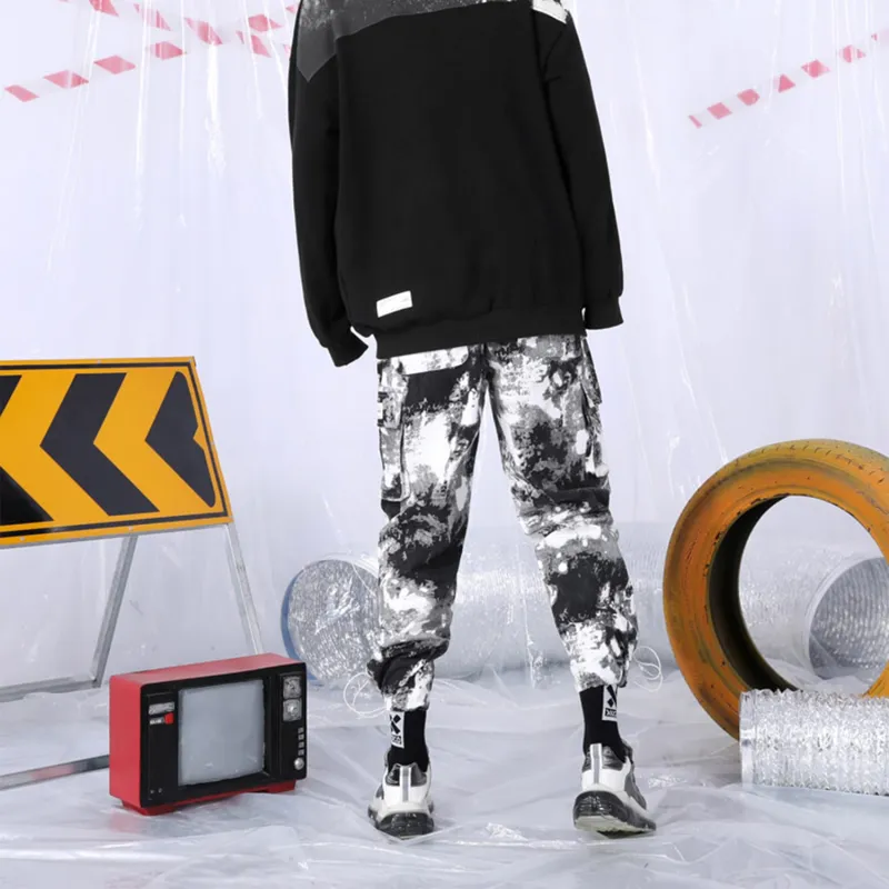 XXGOGO Casual Pants Unisex Black Gray Color-3
