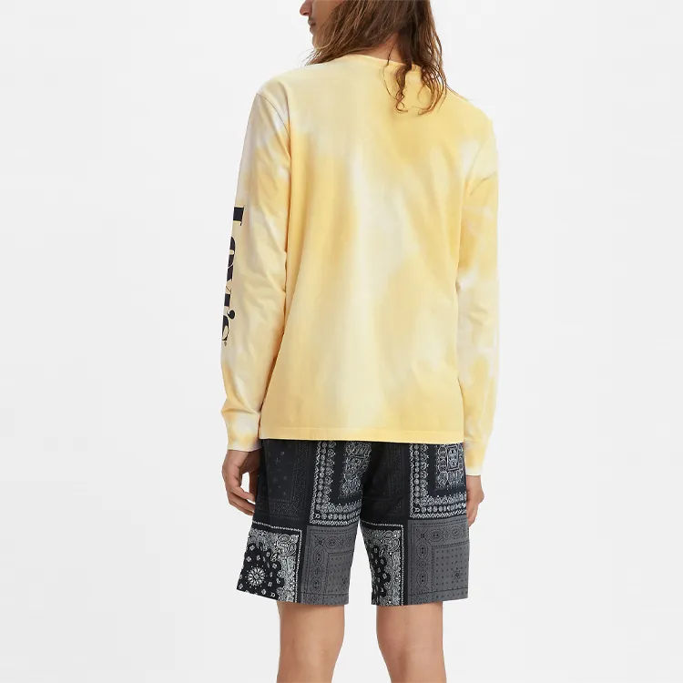Levis T Shirts Men Yellow-4