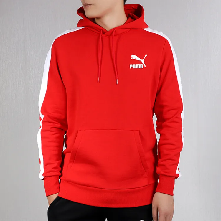 PUMA Manchester City Sweatshirts Men Red-2