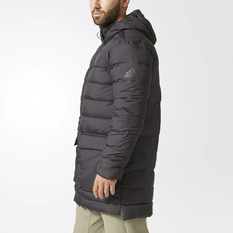Adidas Down Jackets Men Black-4