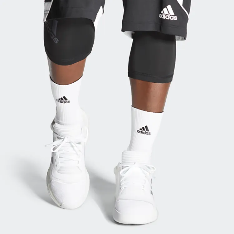 Adidas Marquee Boost Low White Silver Metallic-5