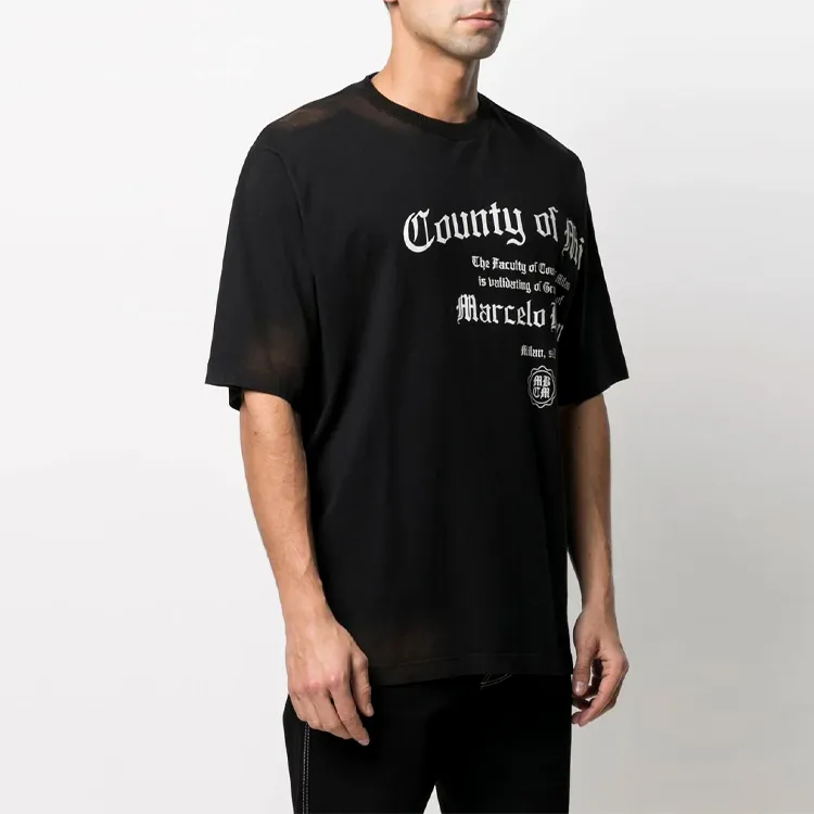 Marcelo Burlon T Shirts Men Black-2