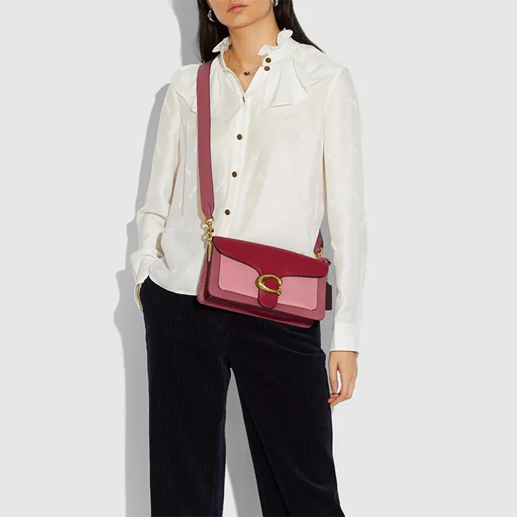 COACH Tabby Leather Portable One Shoulder Crossbody Shoulder Bag Women's-4