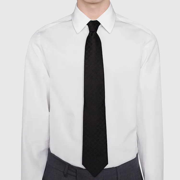 GUCCI Gg Supreme Silk Tie-5