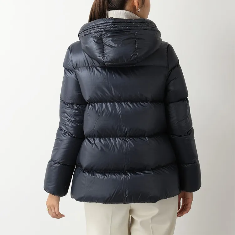 Moncler Down Jacket Women's Dark Blue-5