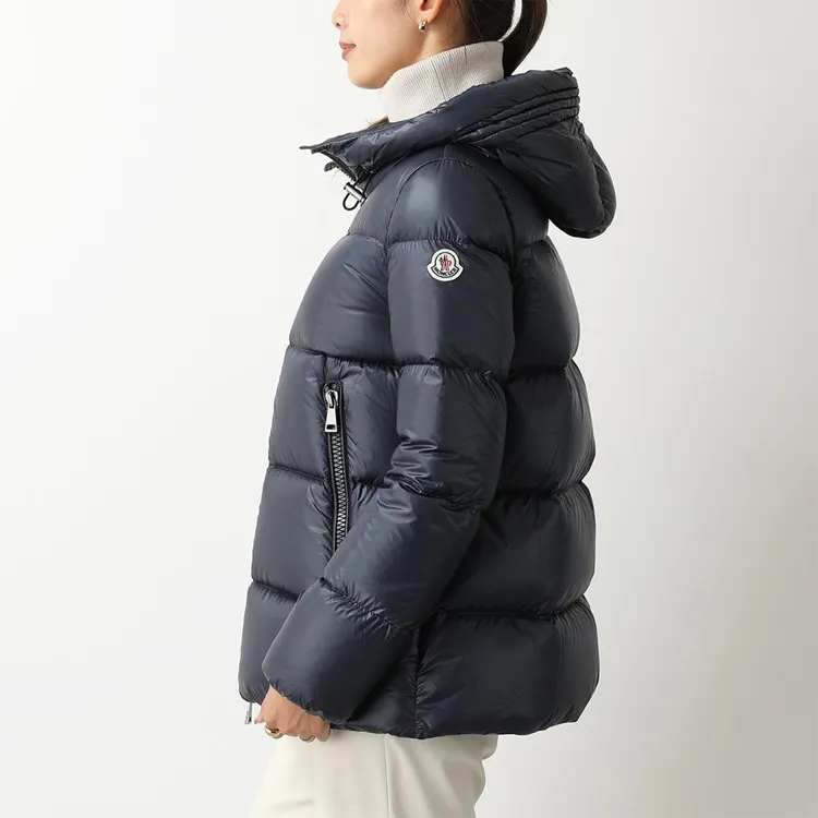 Moncler Down Jacket Women's Dark Blue-6