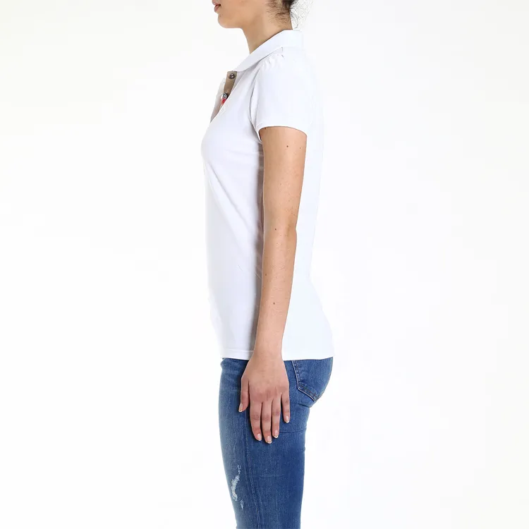 Burberry Polo Shirt Women's White-6