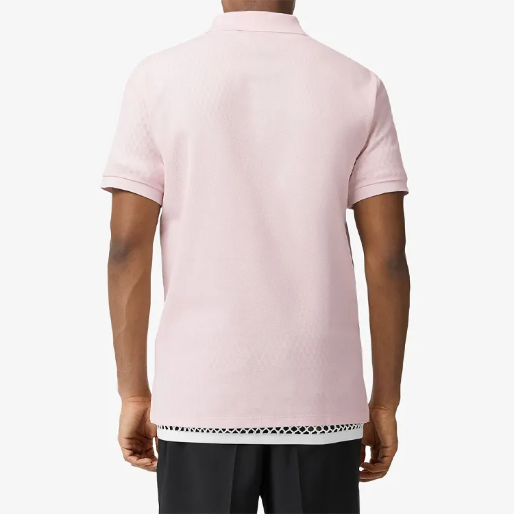 Burberry Polo Shirts Men Pink-4
