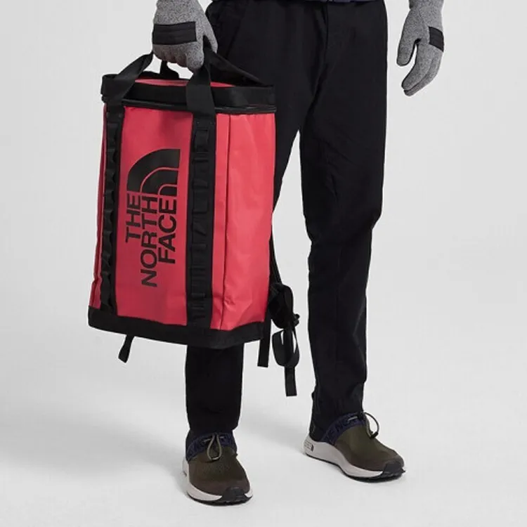 THE NORTH FACE Fabric Backpack Regular Unisex Red-3