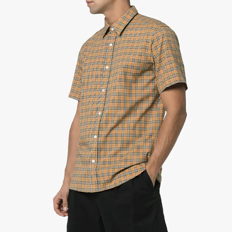 Burberry Edward Short Sleeve Check Shirt-8