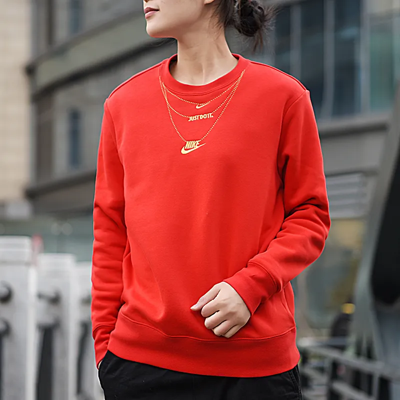 Nike Sweatshirts Women's Red-2