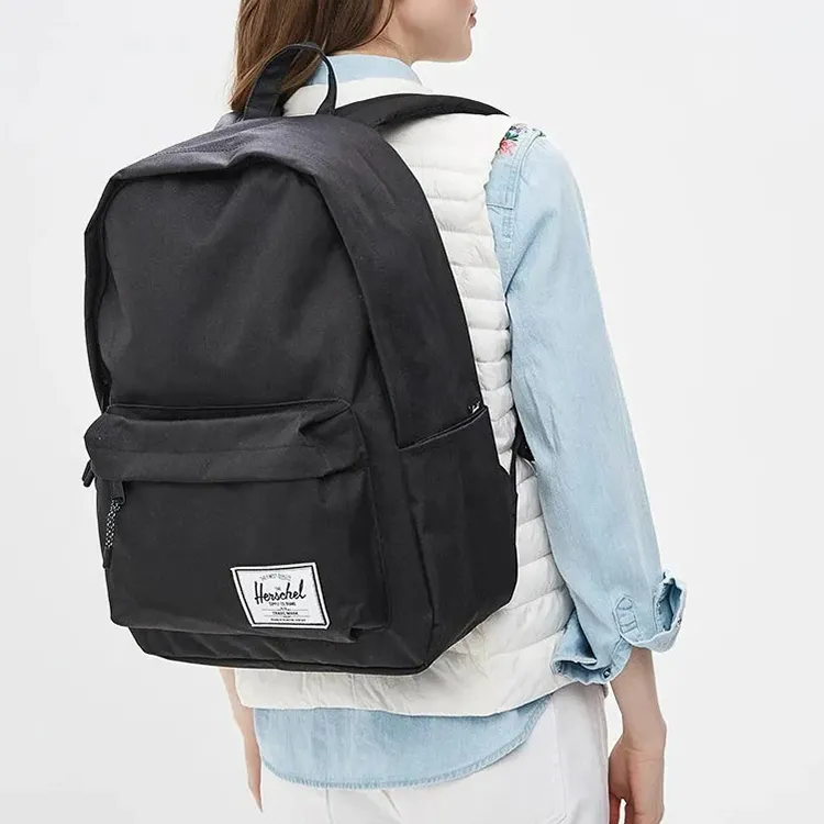 Herschel Polyester Laptop Backpack Regular Unisex Black-4