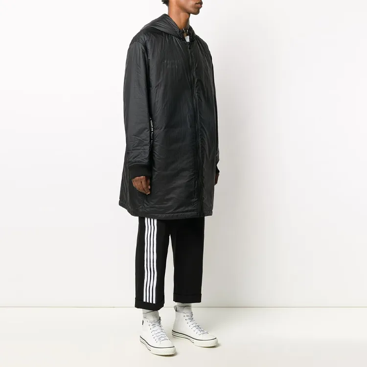 Moncler Parka Coats Men Black-4