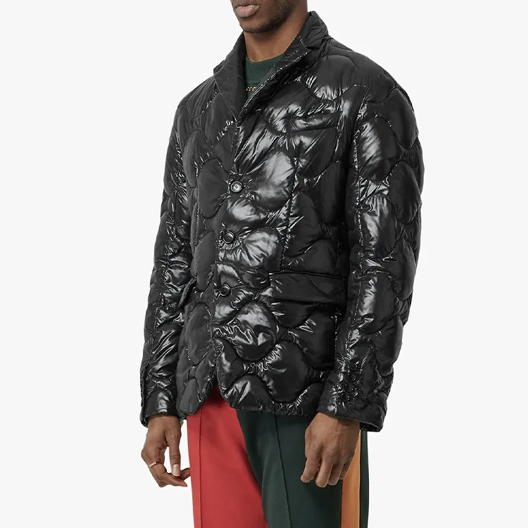 Burberry Puffer Jacket Men's Black-3