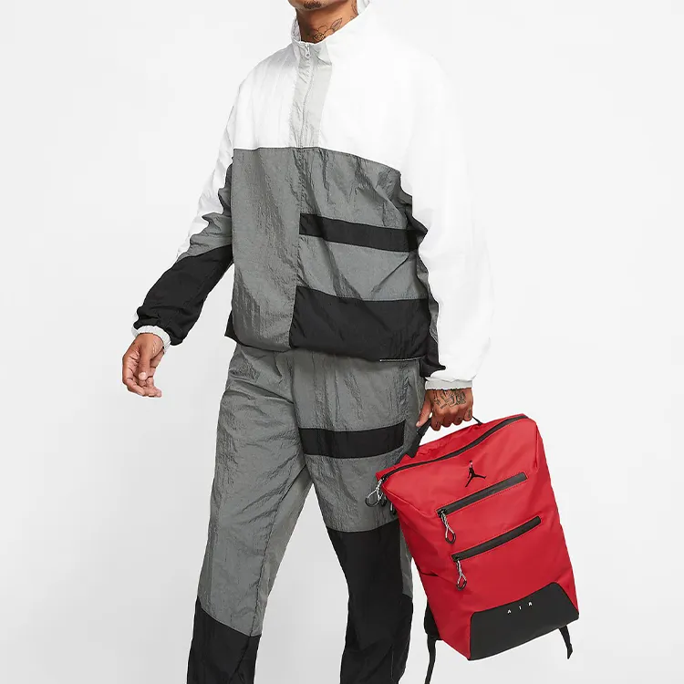 Jordan Polyester Basketball Bag Backpack Regular Red-5