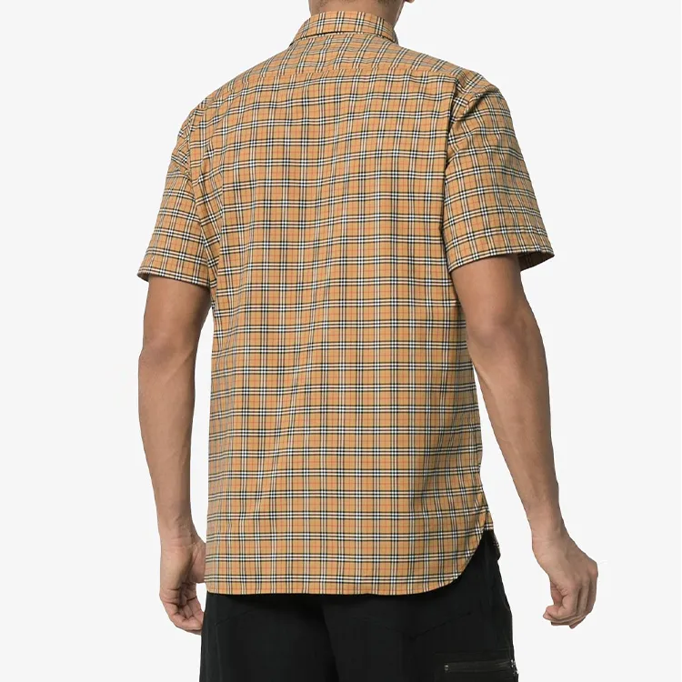 Burberry Edward Short Sleeve Check Shirt-9
