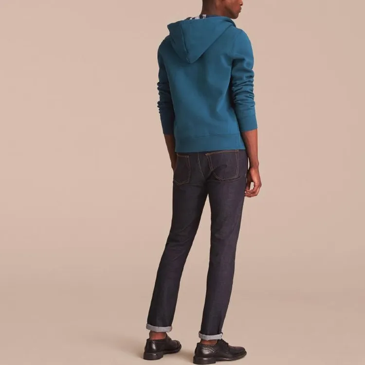Burberry Clarendon Check Hood Zip Up Hoodie-6