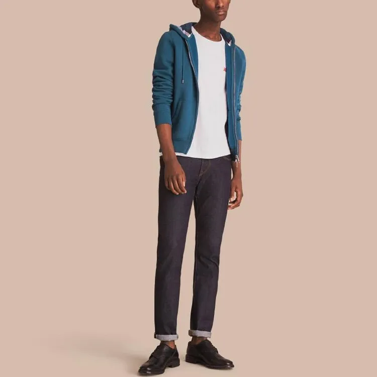 Burberry Clarendon Check Hood Zip Up Hoodie-3