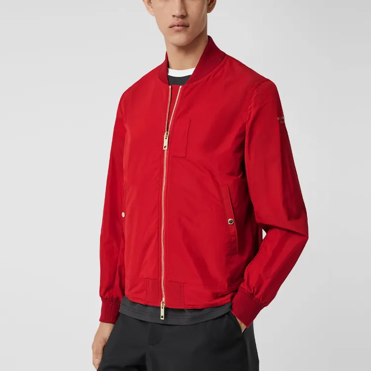 Burberry Jackets Coats Men's Red-1