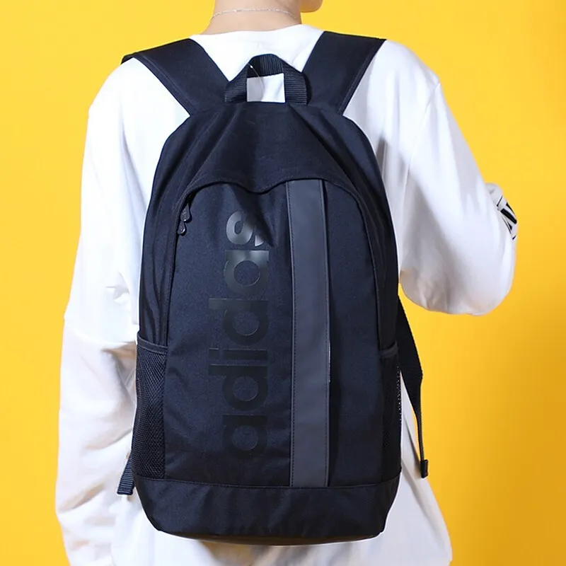 Adidas Polyester Training Backpack Double Shoulder Backpack Regular Unisex Blue-4