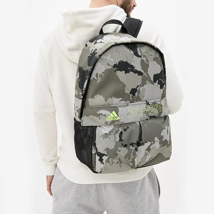 Adidas Polyester Backpack Regular Unisex Camouflage-3