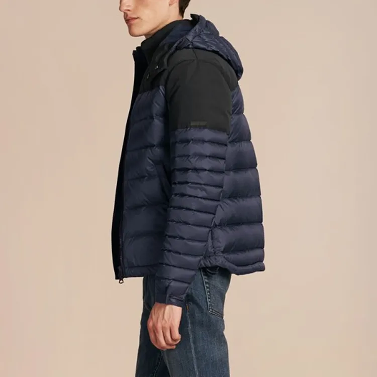 Burberry Down Jackets Men Dark Blue-4