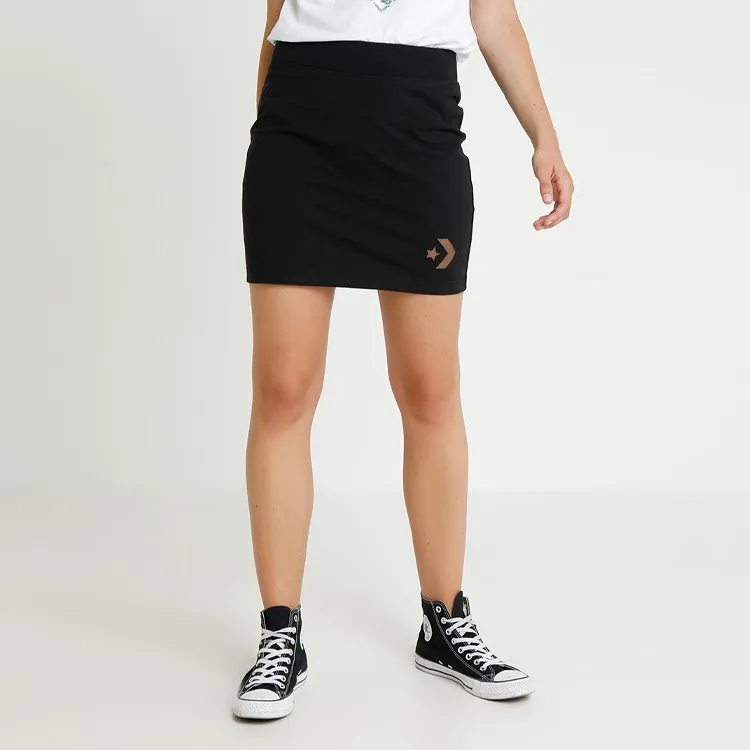 Converse Casual Short Skirts Women's Ink Black-6