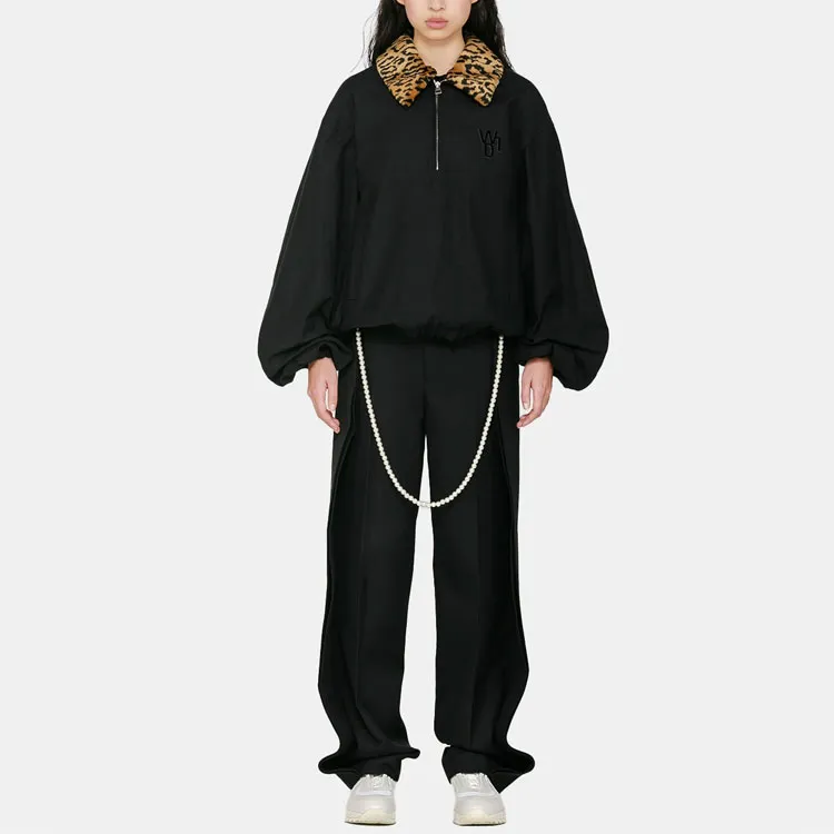 WE11DONE Parka Coats Unisex Black-5
