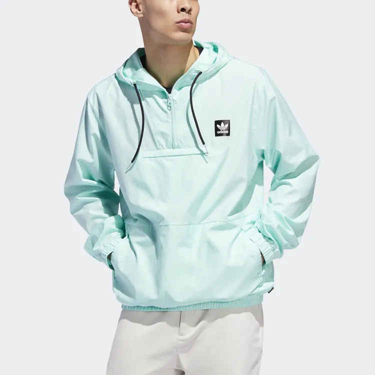 Adidas Originals Azul Claro Jackets Men Mint Green-2