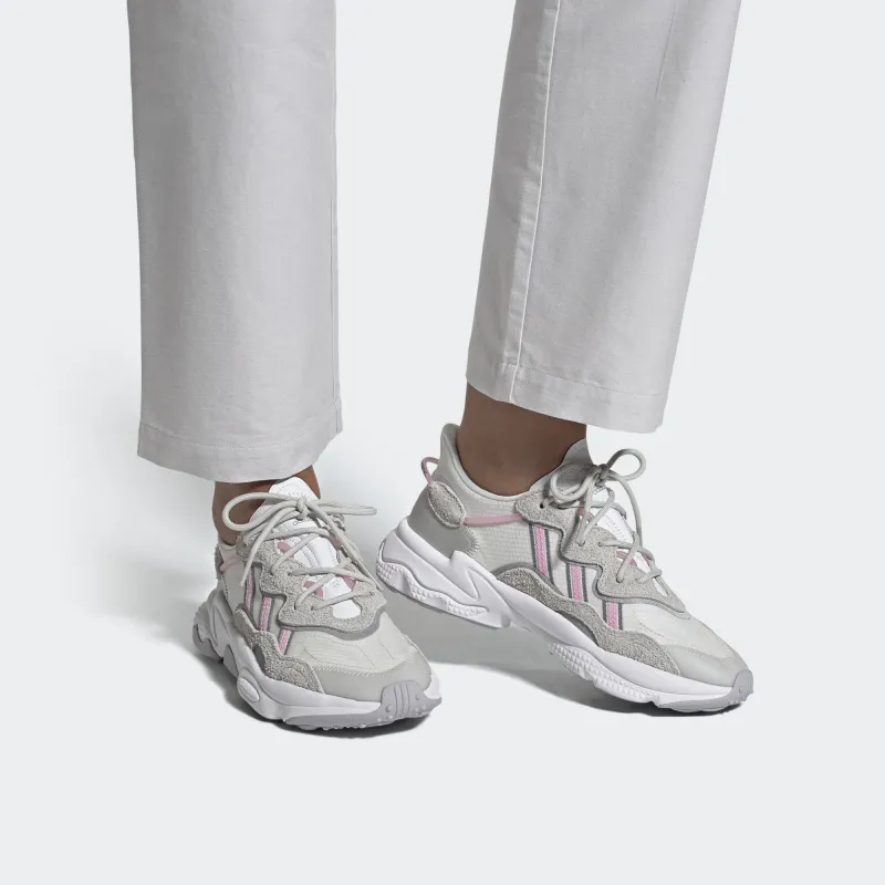 Adidas Ozweego White True Pink Women's-6