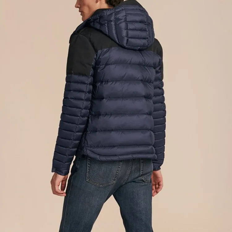 Burberry Down Jackets Men Dark Blue-3
