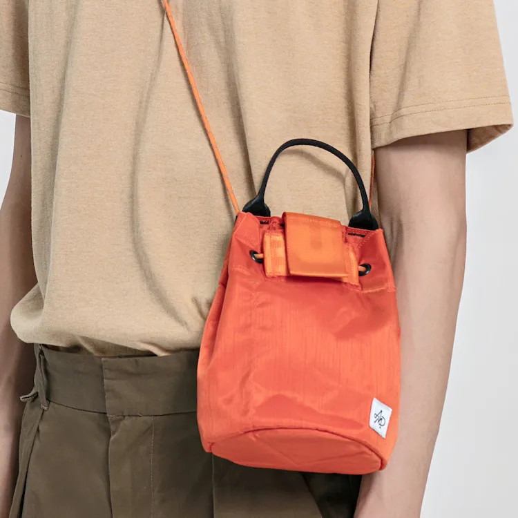 The MAD HATcher Polyurethane Bucket Bag Backpack Shoulder Bag Unisex-9