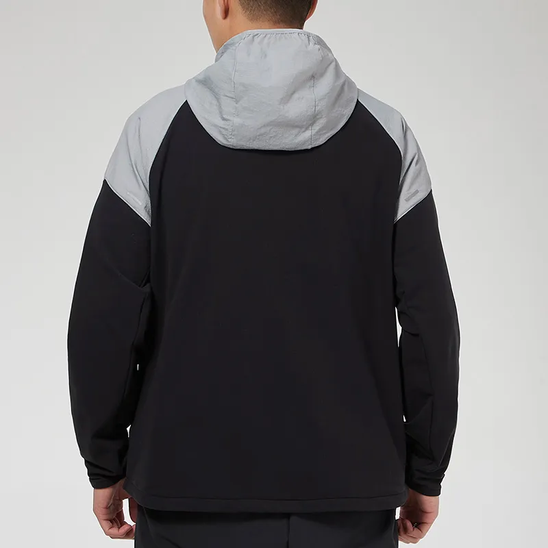 Nike Jackets Men Black Gray-3
