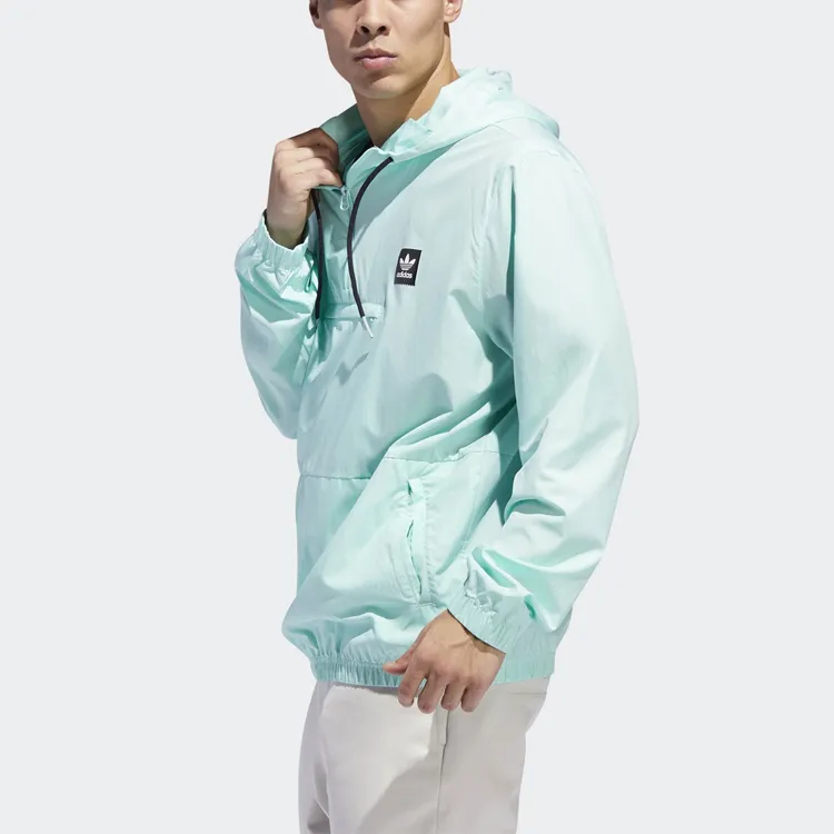 Adidas Originals Azul Claro Jackets Men Mint Green-3