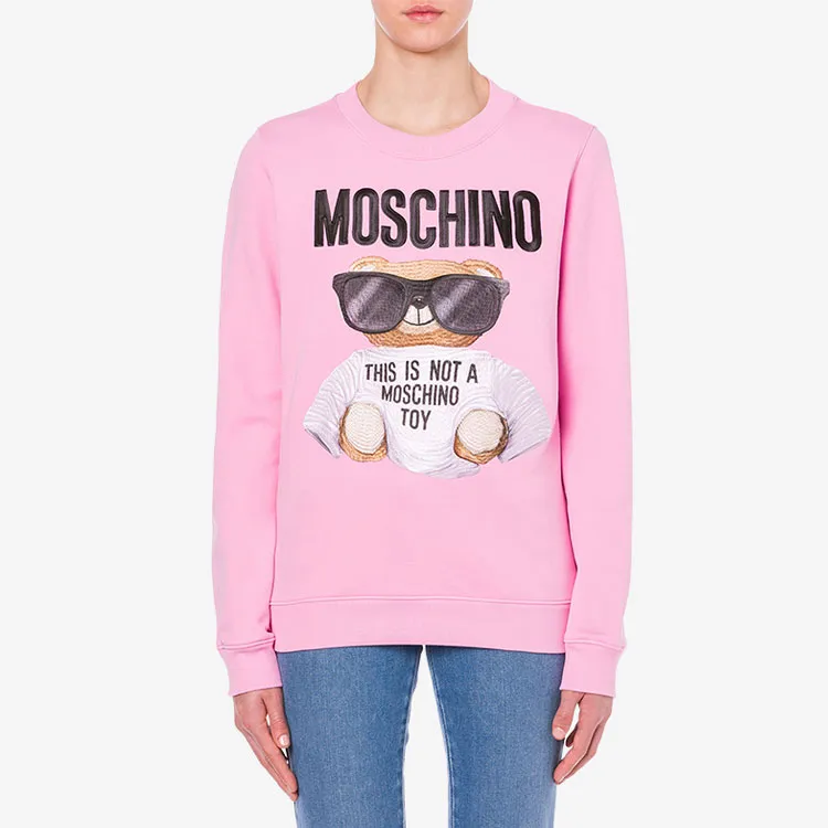 MOSCHINO Sweatshirt Women's Pink-3