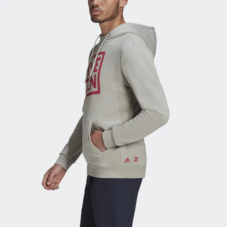 Adidas Sweatshirts Men Metallic Gray-6