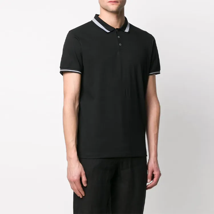 EMPORIO ARMANI Polo Shirt Men's Black-2