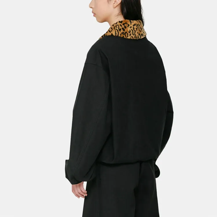 WE11DONE Parka Coats Unisex Black-2