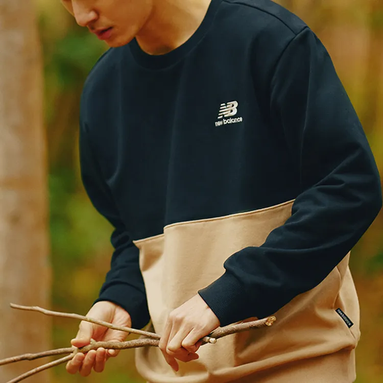 New Balance Sweatshirt Unisex Black-2