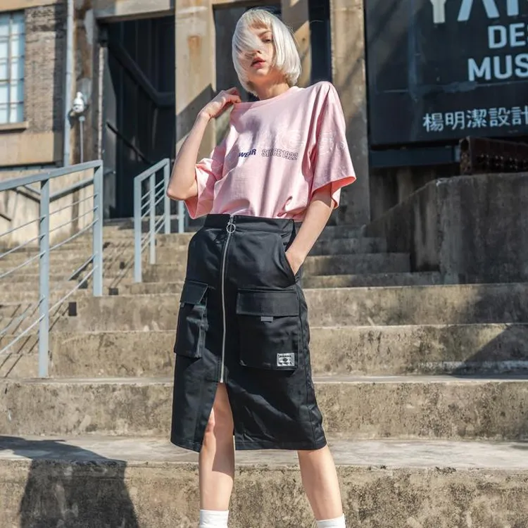 Dickies Straight T Shirt Unisex Cream Pink-2