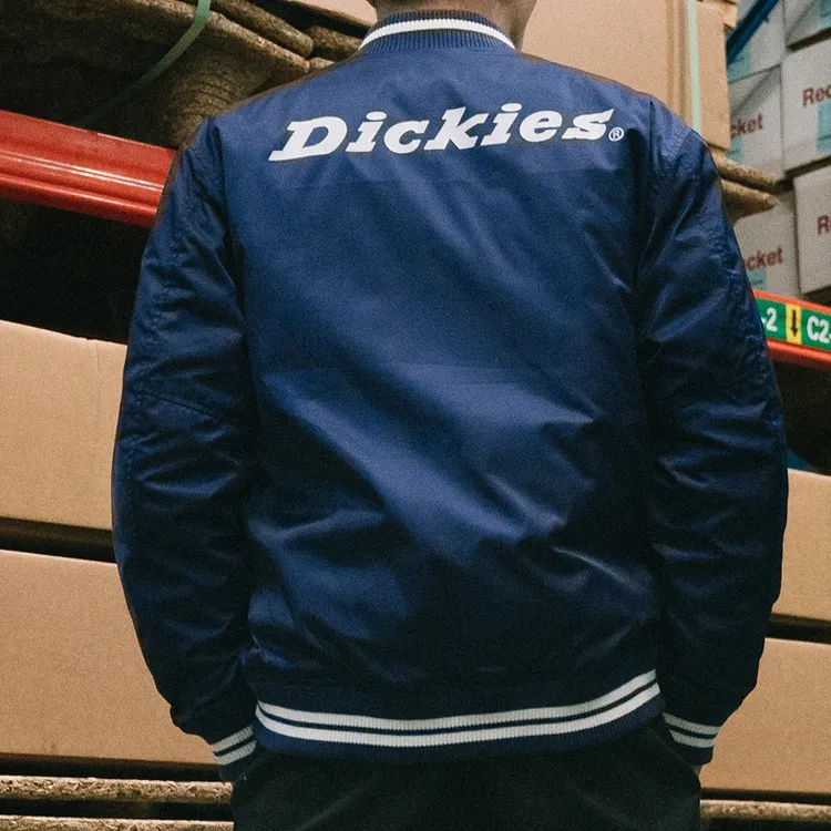 Dickies Thickened Jacket Men's Marine Blue-4