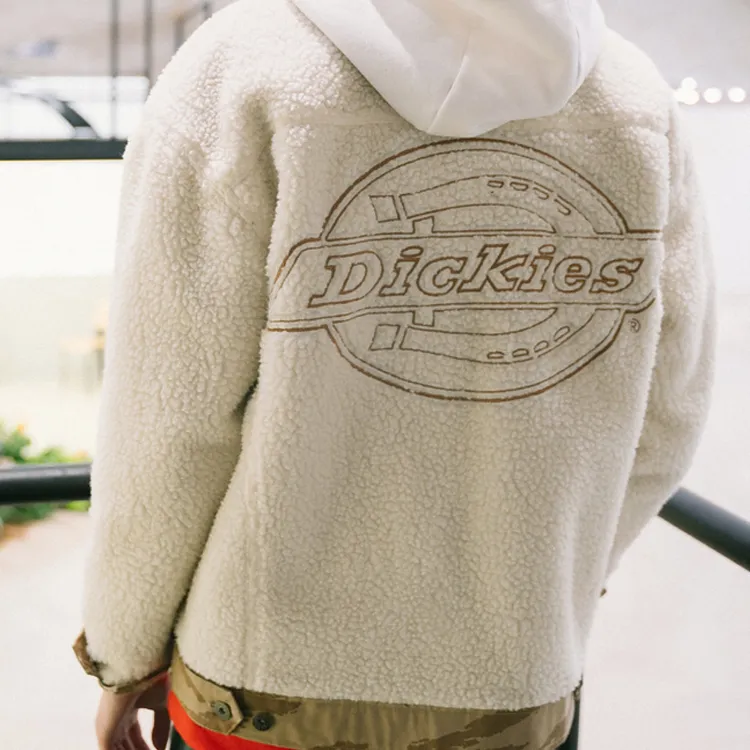 Dickies Velvet Jackets Men Camel-3