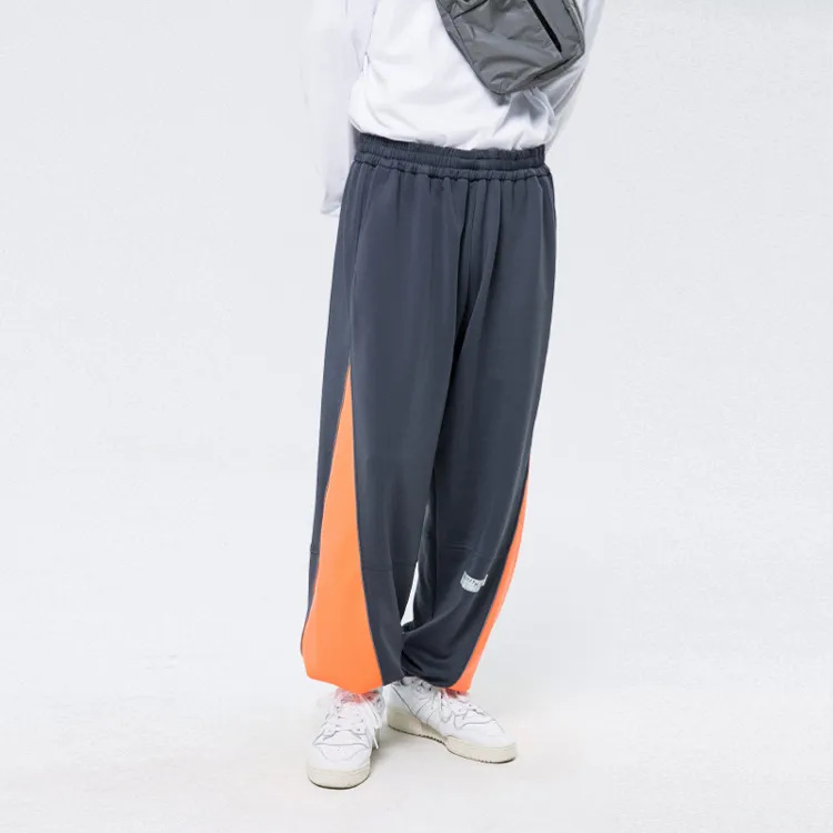 ROARINGWILD Straight Sweatpants Unisex Neon Orange-4