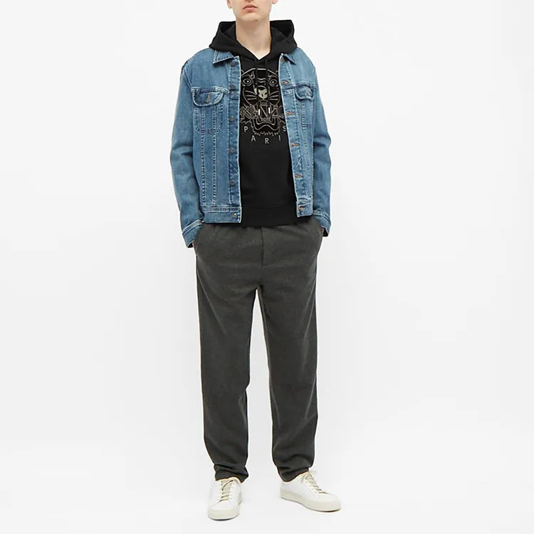 KENZO Sweatshirts Men Black-4