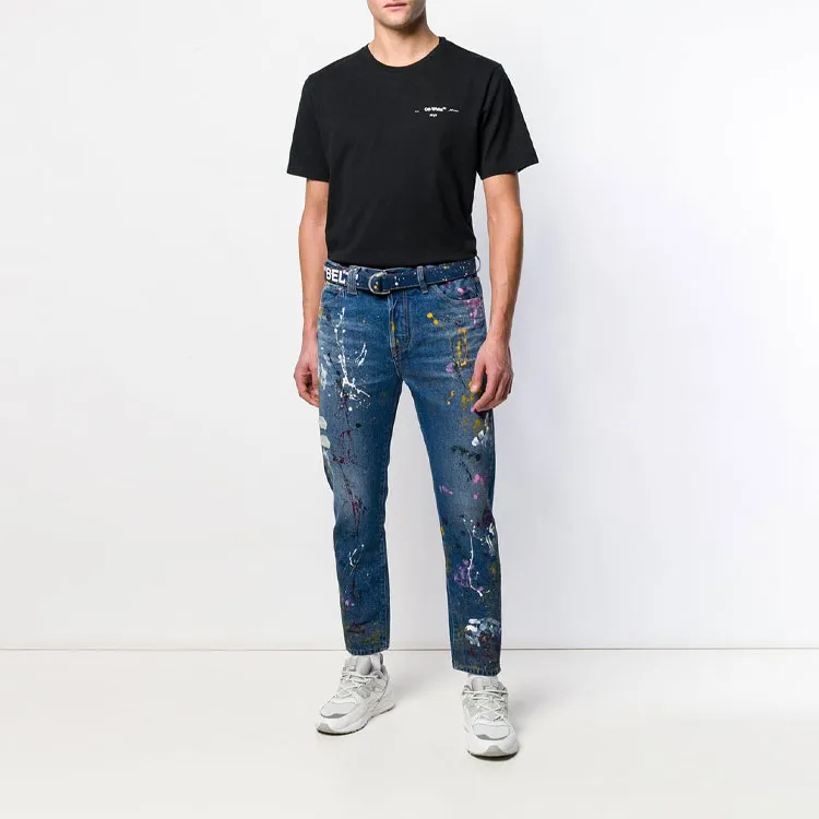 OFF WHITE Logo Slim Tee-2