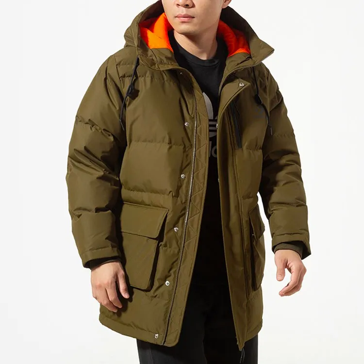 Converse Down Jacket Men's Olive-5
