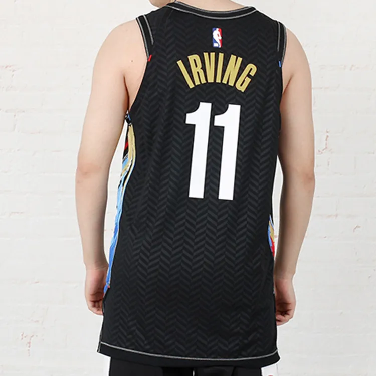 Nike X NBA Basketball Jerseys Men Black-2