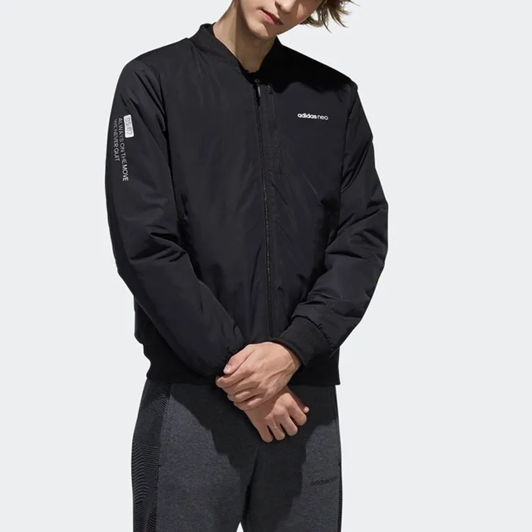 Adidas Neo Puffer Jackets Men Black-4
